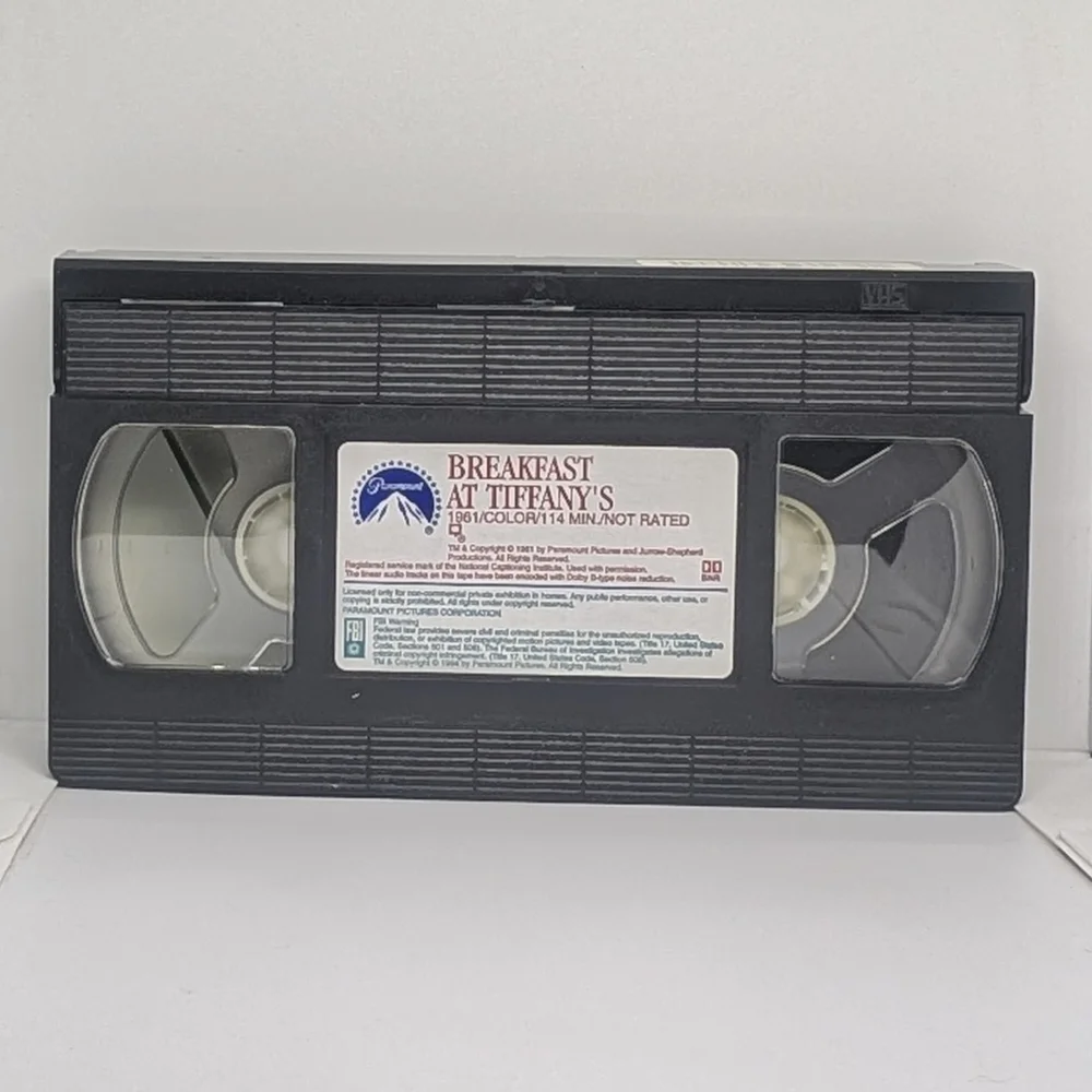 Breakfast at Tiffany's (1961) VHS cassette movie